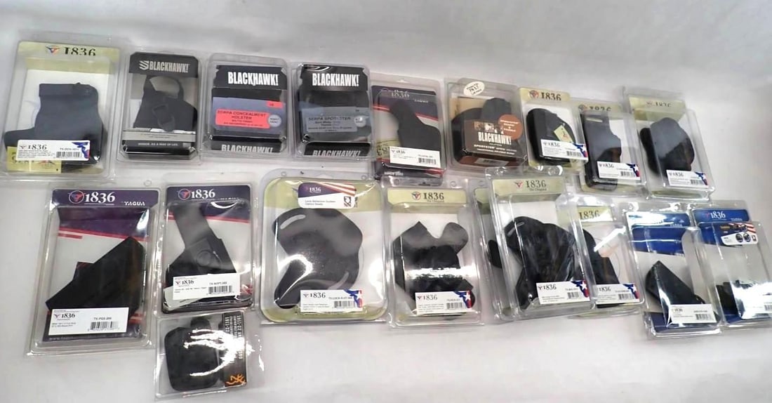 (20) Handgun Holsters: most are Tagua 1836 Original