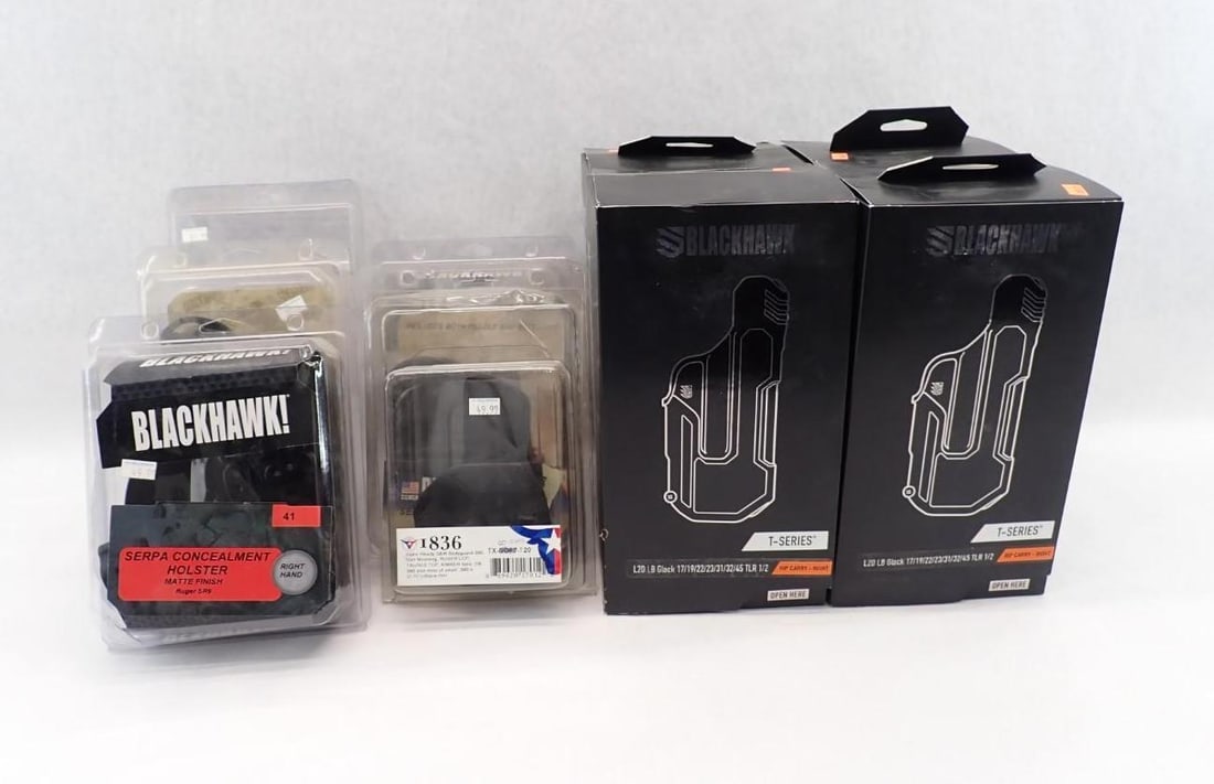 (10) Handgun Holsters: most are Blackhawk