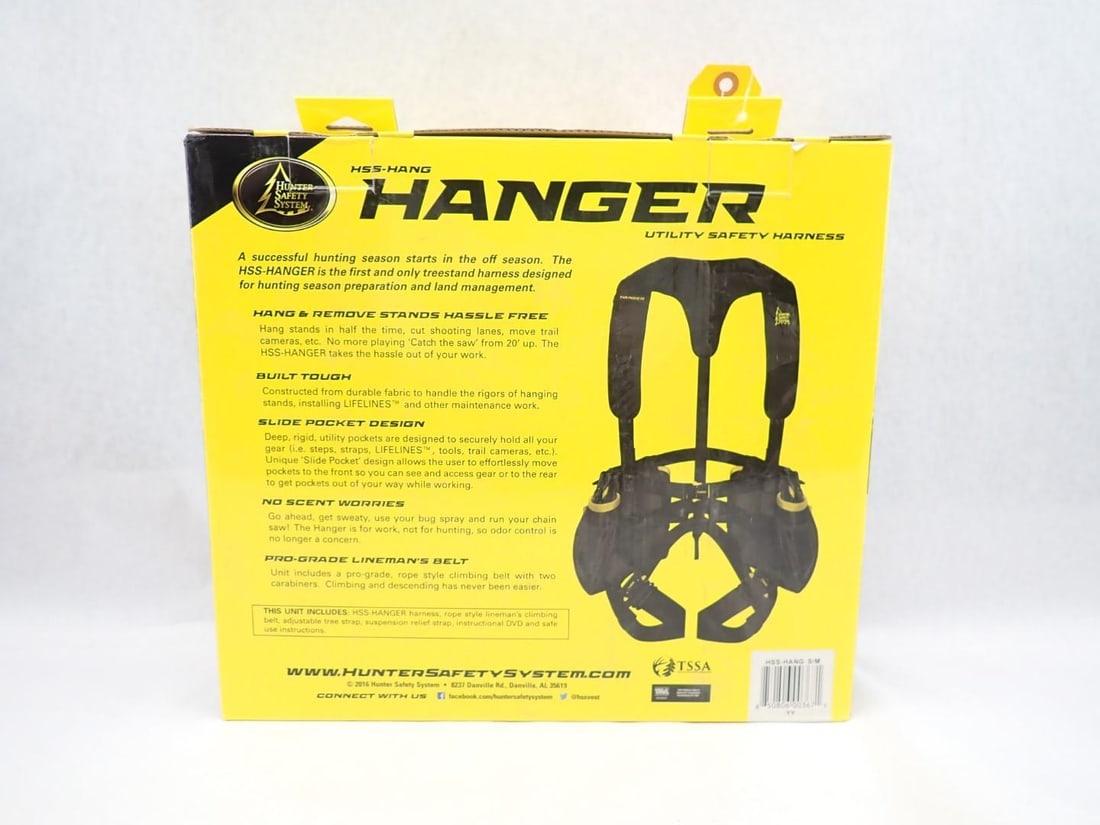 HSS Hanger Utility Safety Harness - 3