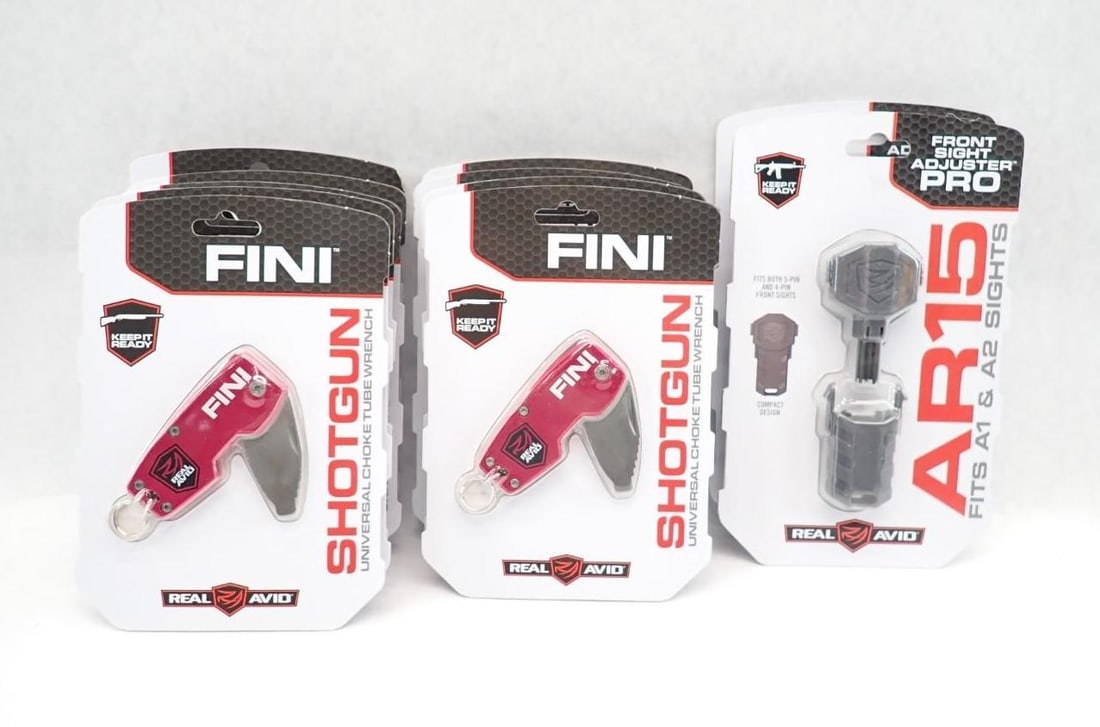 (10) Pcs. Real Avid Choke Wrenches & AR Sight Adjusters: (10) Pcs. Real Avid Choke Wrenches & AR Sight Adjusters