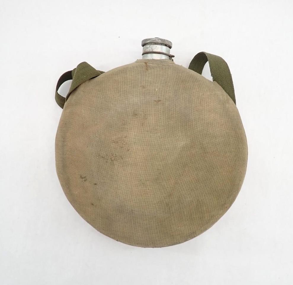 Antique Socket Bayonet & Canteen - 2