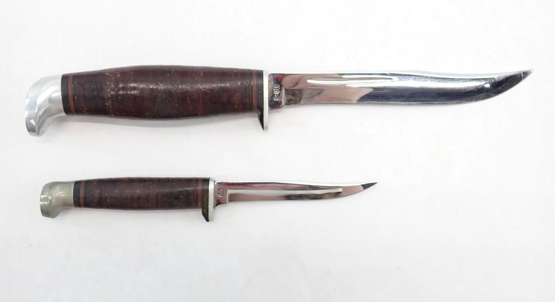 Vintage Case 2 Pc. Fixed Blade Knife Set (1 of 8)