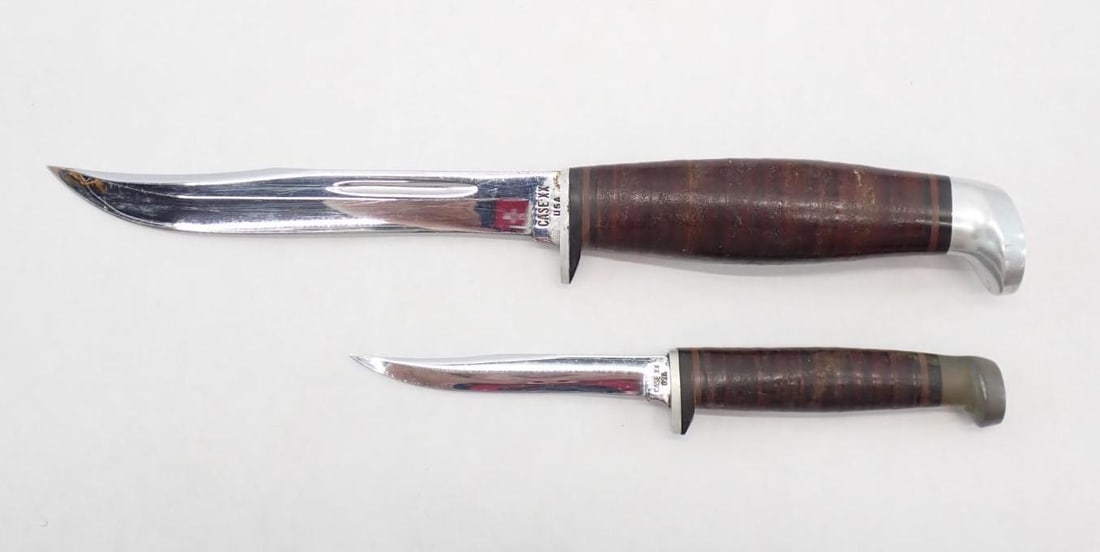 Vintage Case 2 Pc. Fixed Blade Knife Set - 2