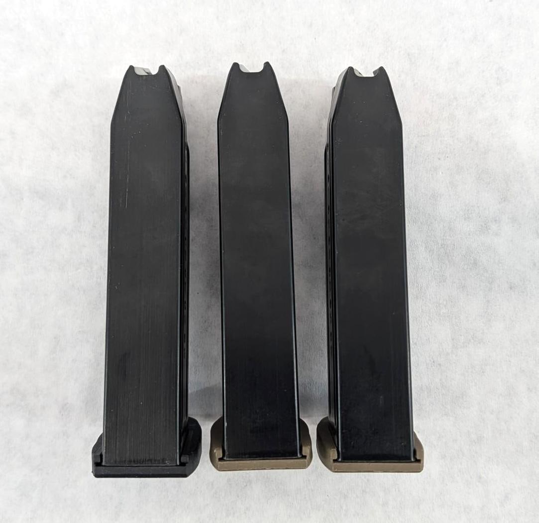 (3) Smith & Wesson M&P 9mm Magazines - 3