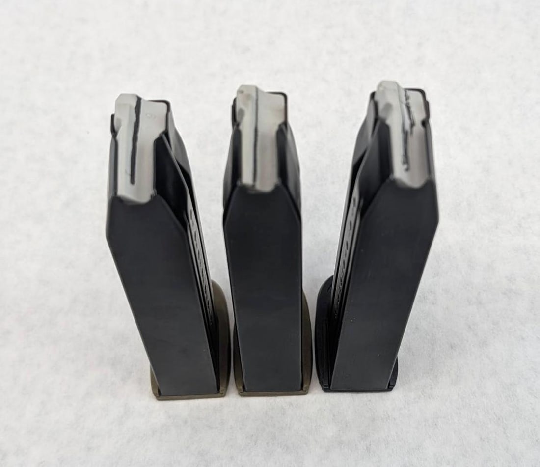 (3) Smith & Wesson M&P 9mm Magazines - 5