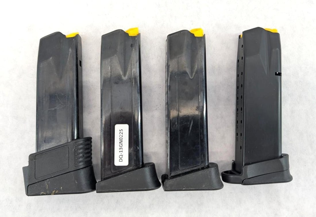 (4) Taurus 9mm Magazines (1 of 5)