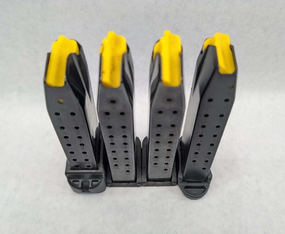 (4) Taurus 9mm Magazines - 3