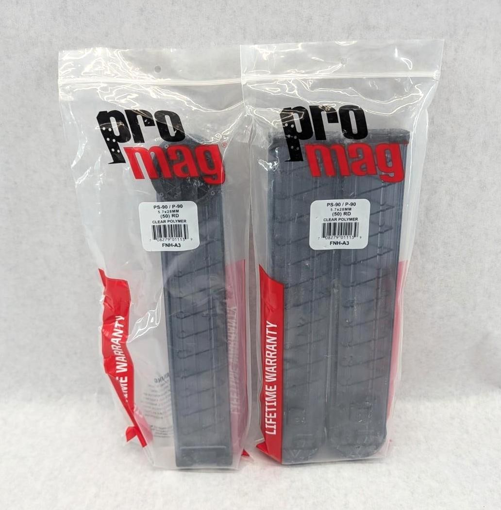 (3) Promag PS-90/P-90 5.7 x 28mm Magazines - 2
