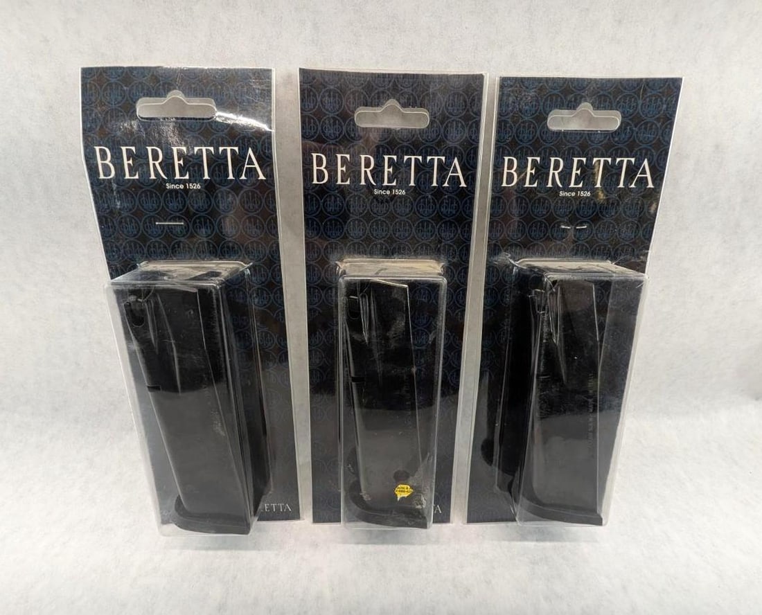 (3) Beretta PX4 .40 S&W Magazines: New in packaging, 14 Round, *Restricted