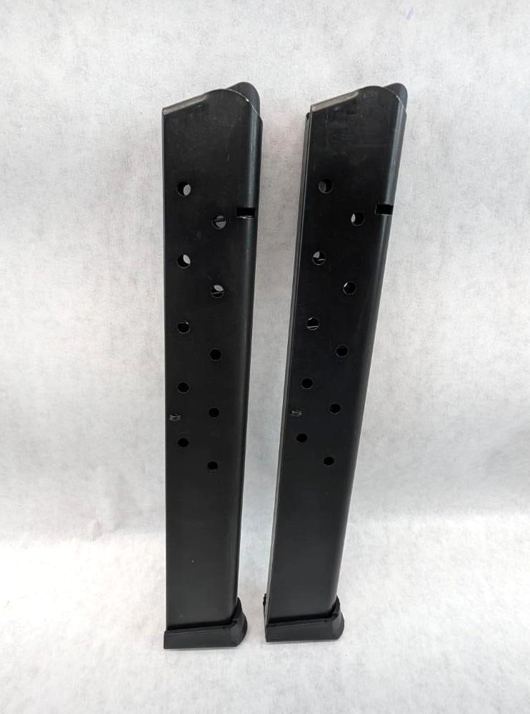 (2) Promag 1911 .45 ACP Magazines: New in packaging, 15 Round, *Restricted
