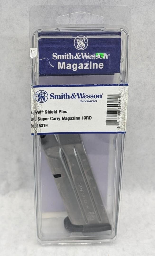 Smith & Wesson Shield Plus .30 Super Carry Magazine: New in packaging, 13 Round, *Restricted
