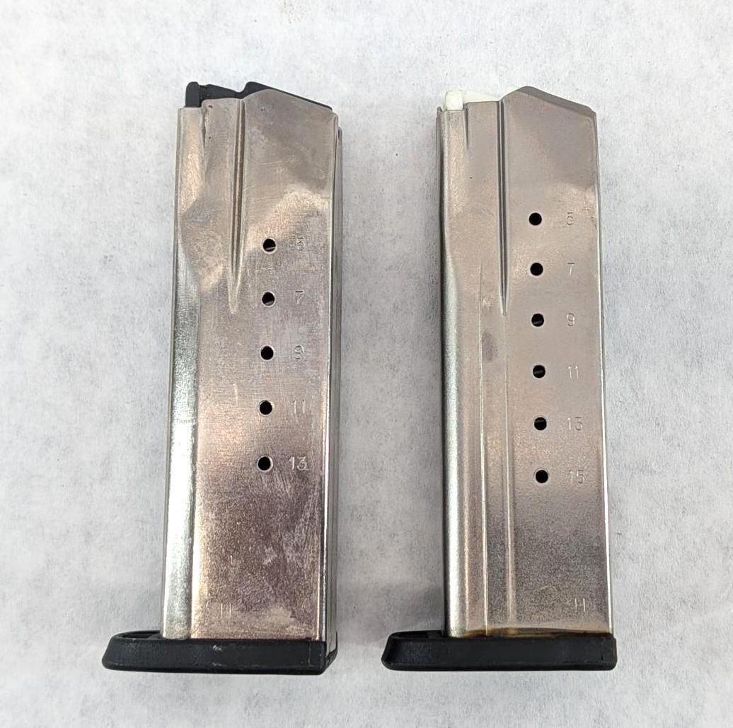 (2) Smith & Wesson Magazines - 2