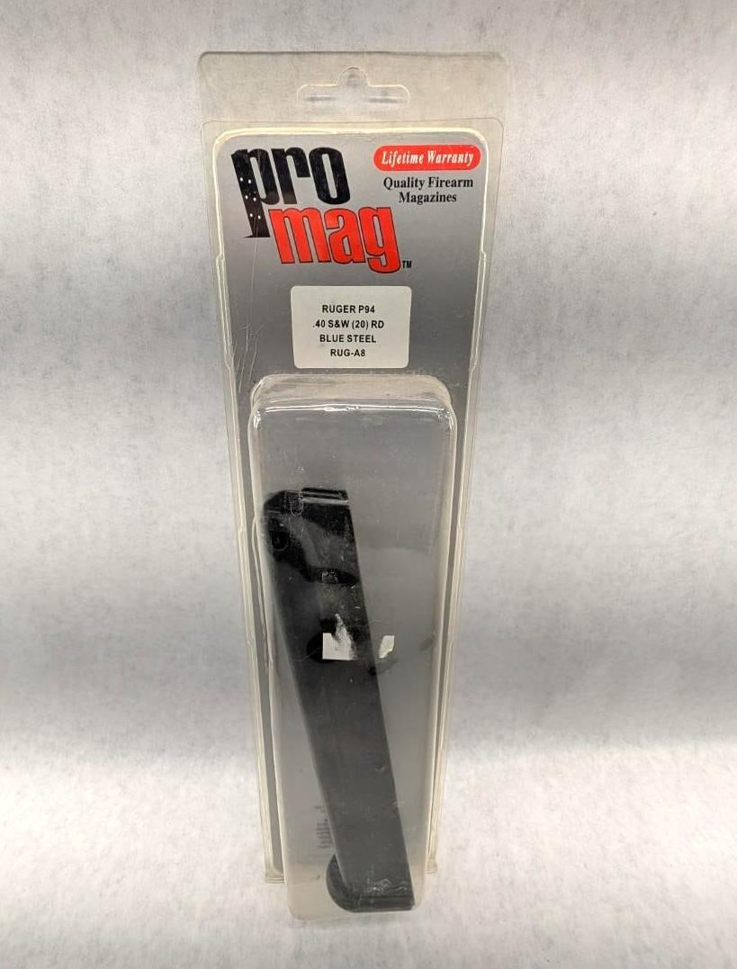 Ruger P94 .40 S&W Magazine: New in packaging, 20 Round, *Restricted