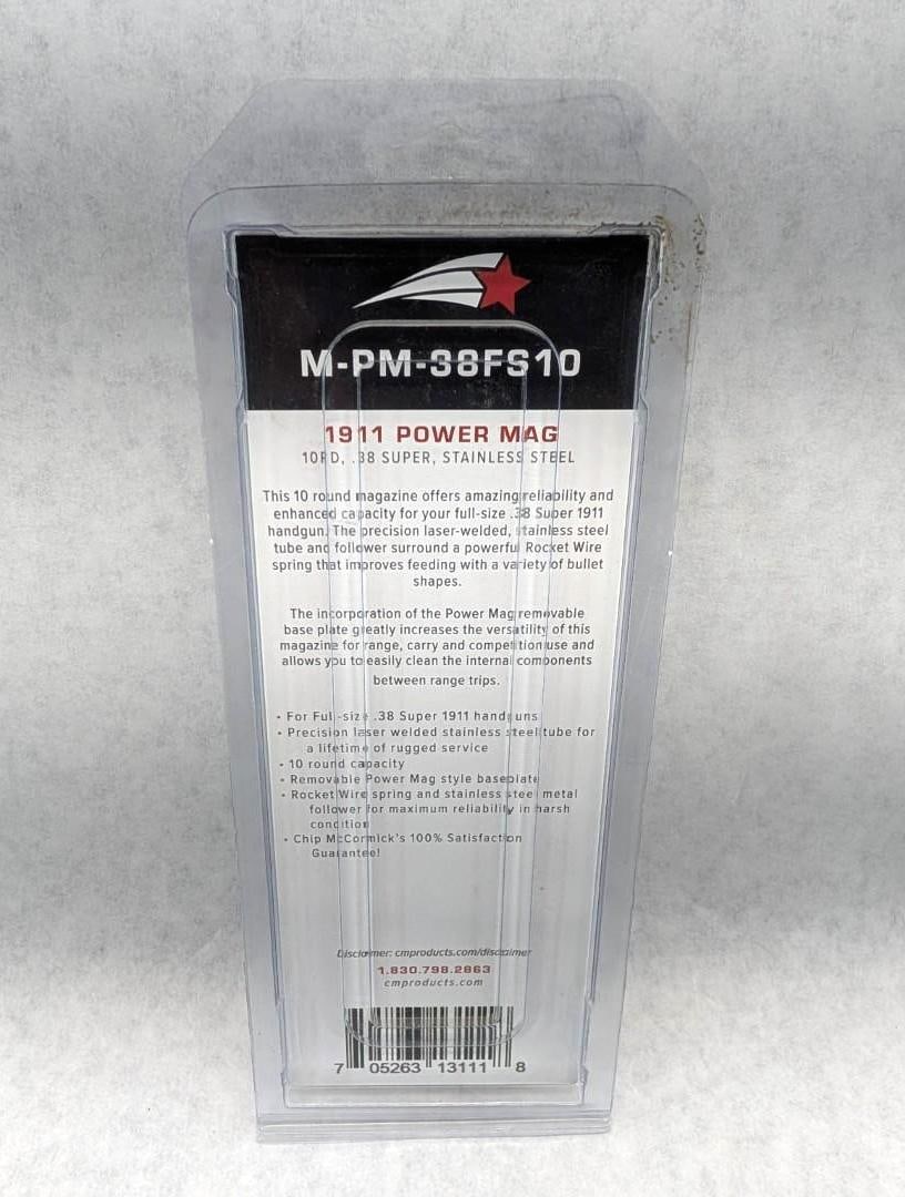 1911 Power Mag .38 Super Magazine - 2