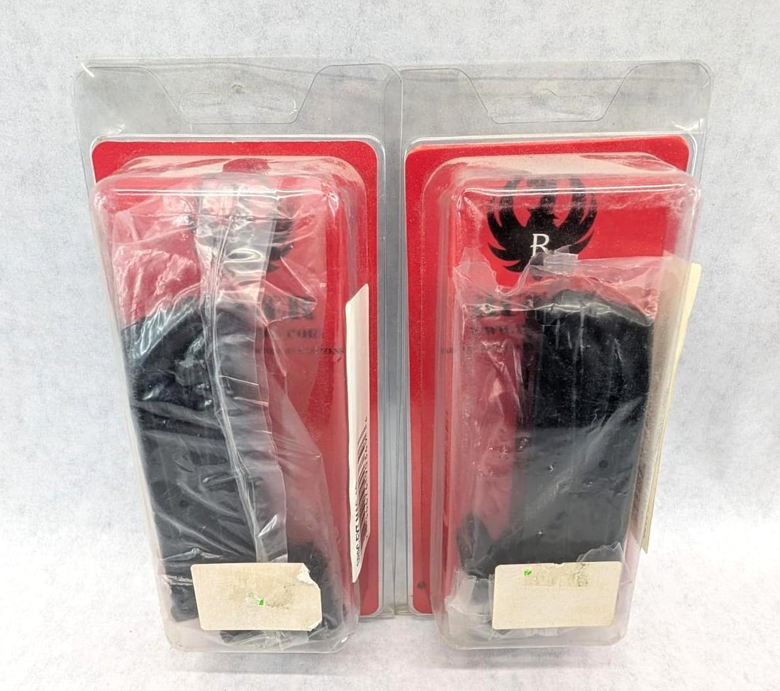(2) Ruger SR9C 9mm Magazines: New in packaging, 10 Round