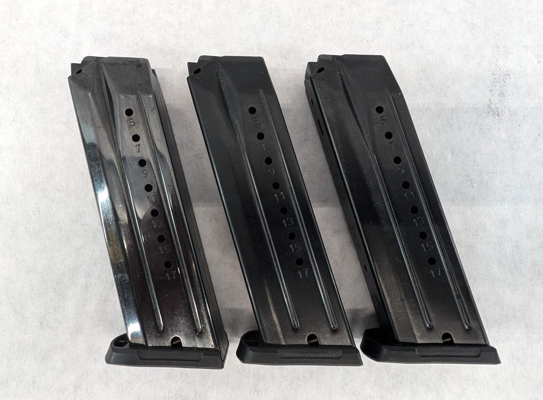 (3) Ruger SR9 9mm Magazines - 2