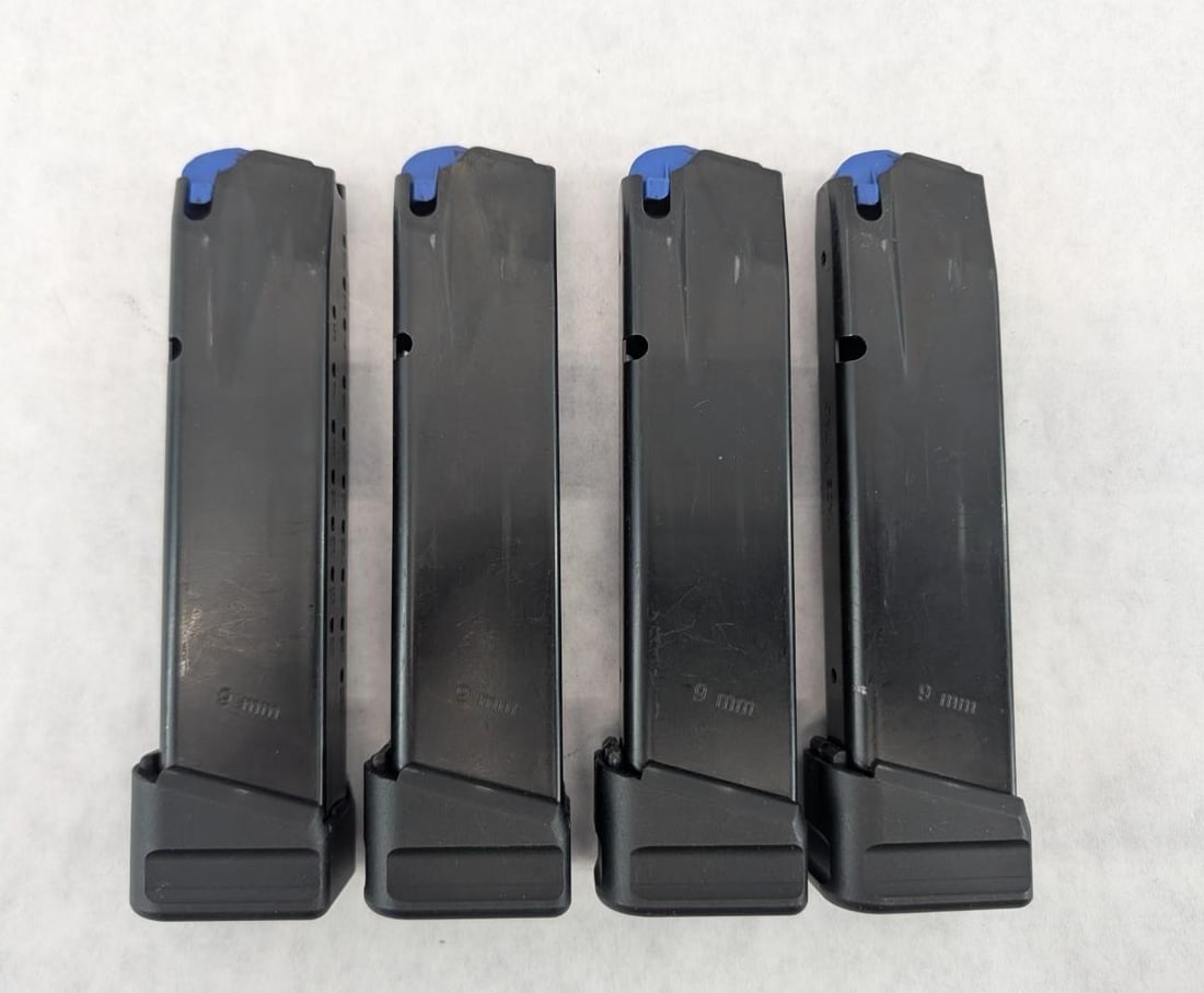 (4) Walther PDP 9mm Magazines - 2