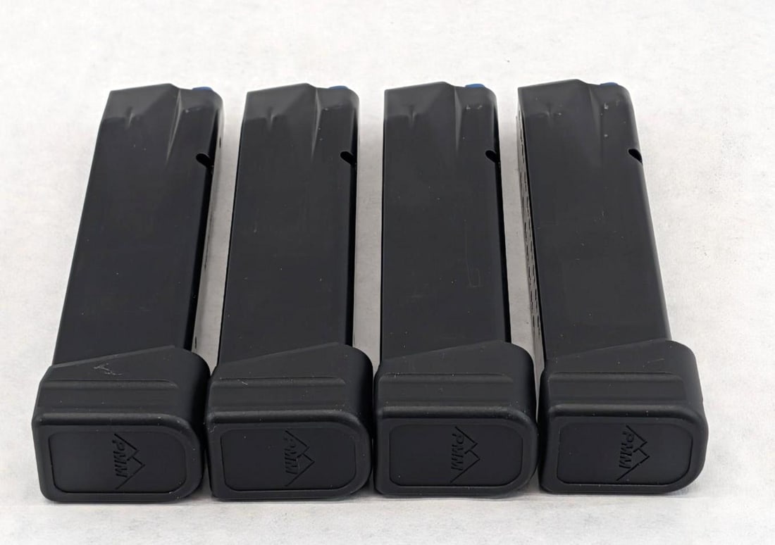 (4) Walther PDP 9mm Magazines - 6