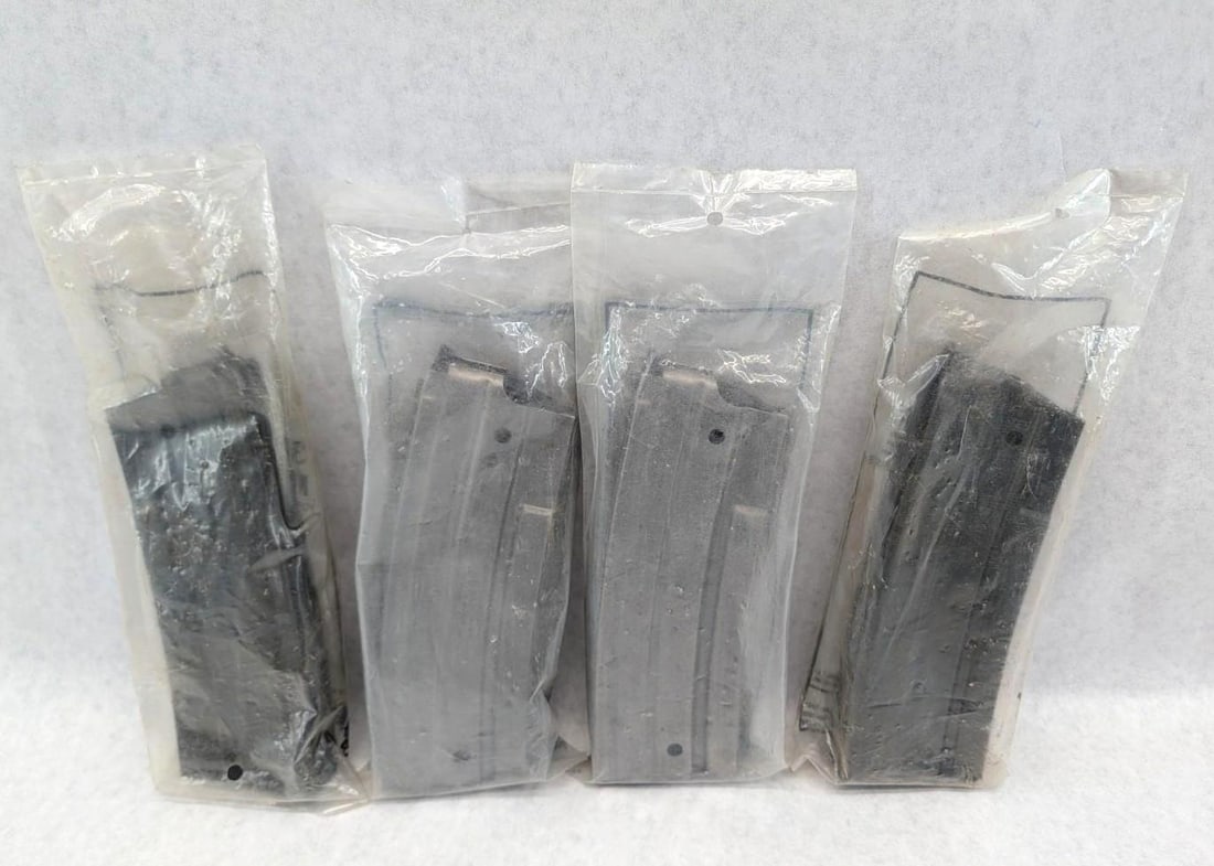 (4) Mini 14 5.56mm Magazines - 2