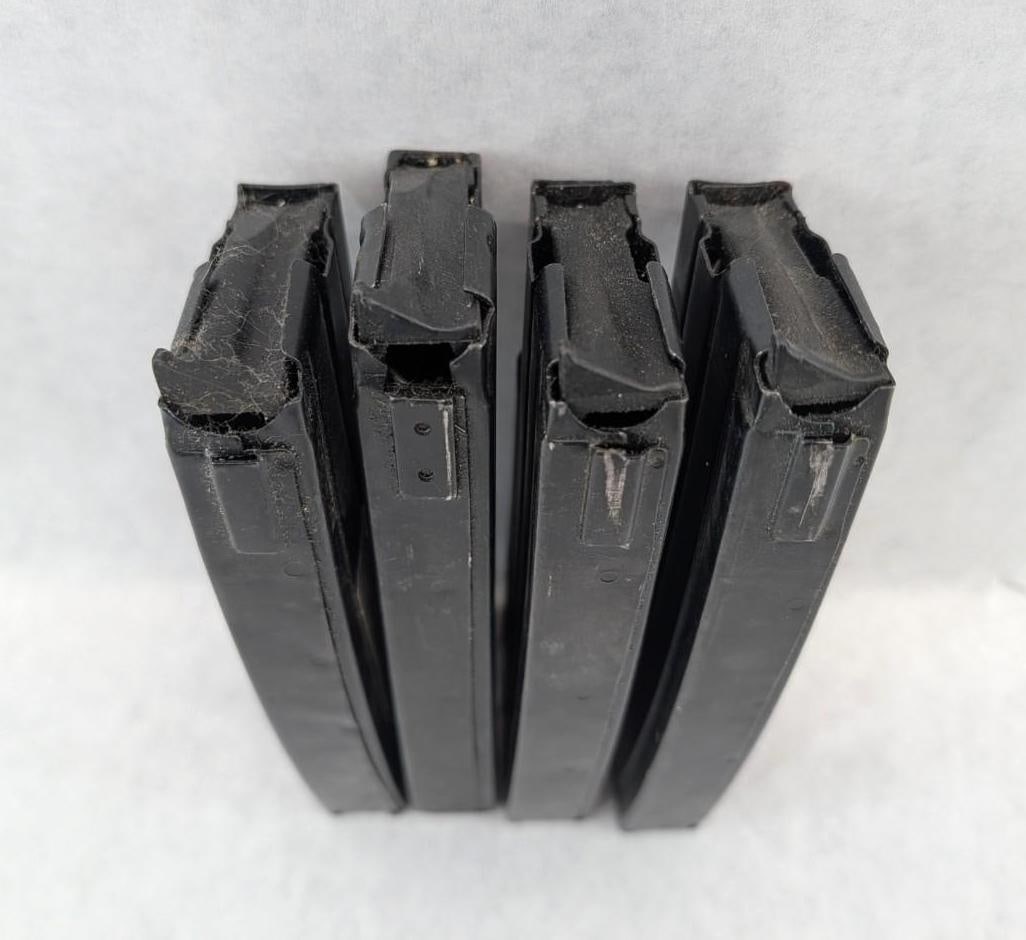 (4) Mini 14 5.56mm Magazines - 2