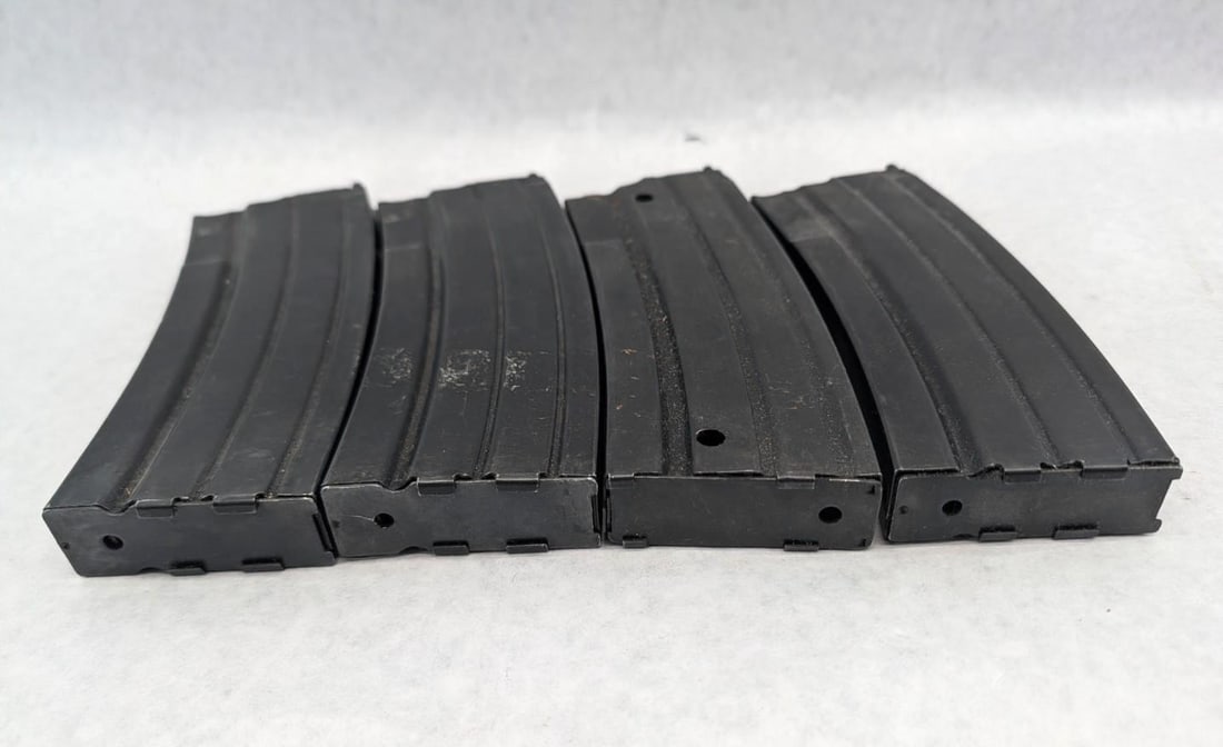 (4) Mini 14 5.56mm Magazines - 3