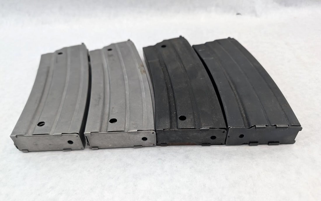 (4) Mini 14 5.56mm Magazines - 4