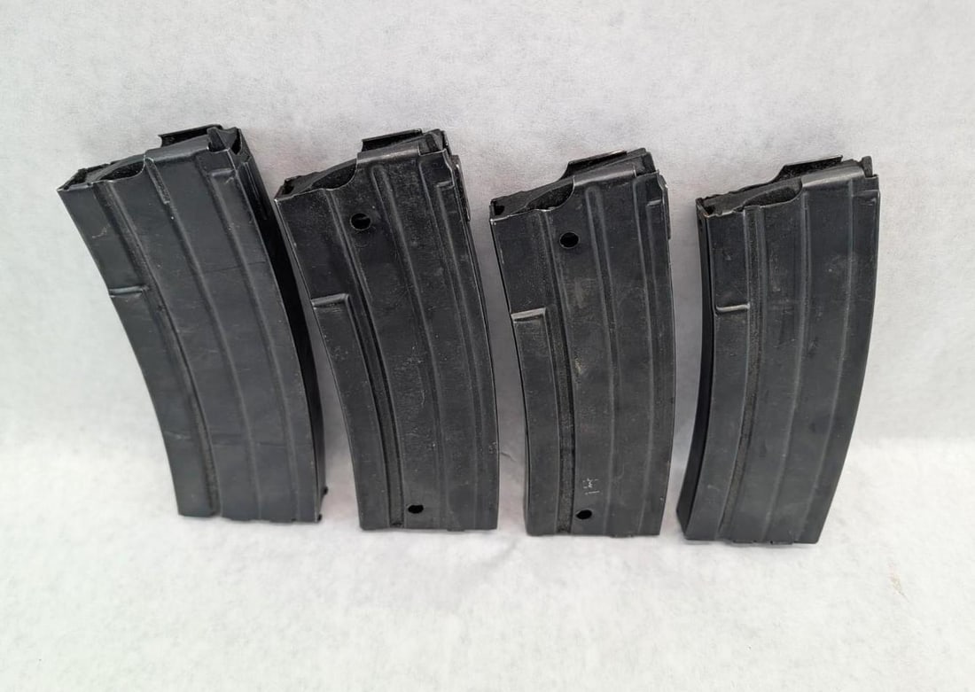 (4) Mini 14 5.56mm Magazines - 2
