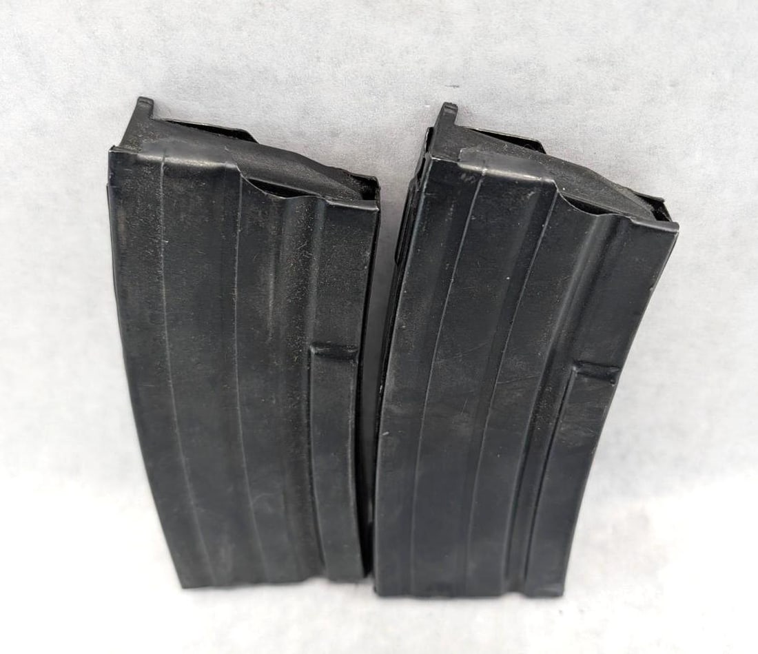 (2) Mini 14 5.56mm Magazines: 25 Round, *Restricted