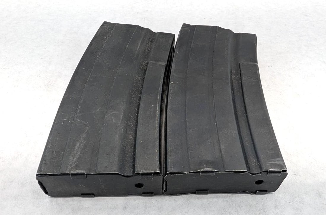 (2) Mini 14 5.56mm Magazines - 5