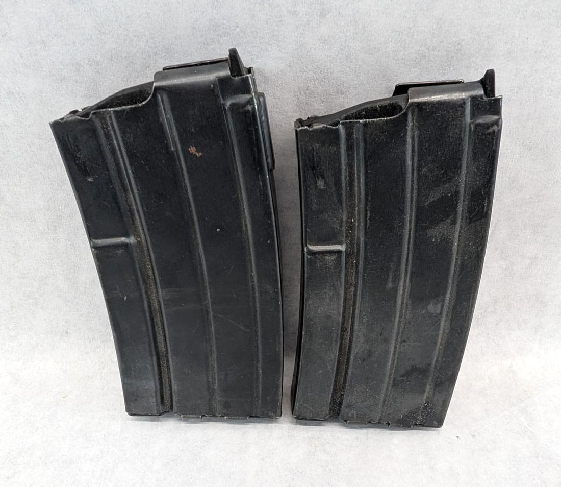 (2) Mini 14 5.56mm Magazines - 2