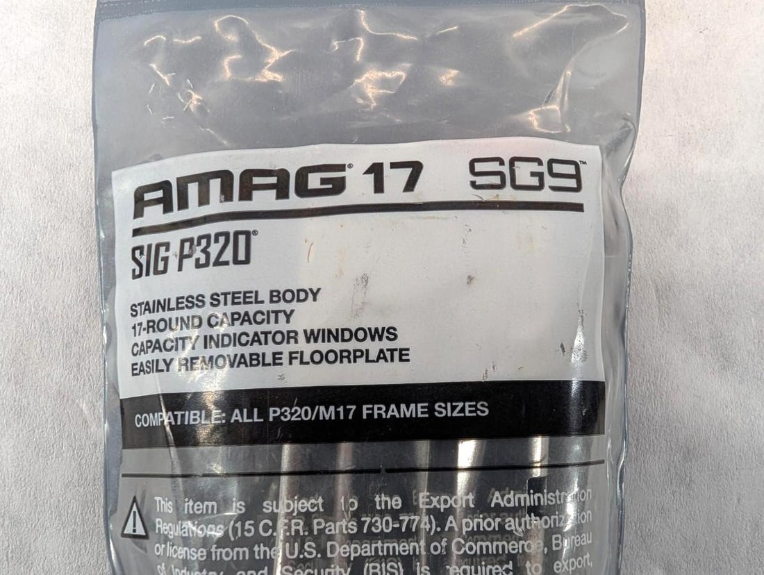 (4) Asst. Sig Sauer P320 9mm Magazines - 3