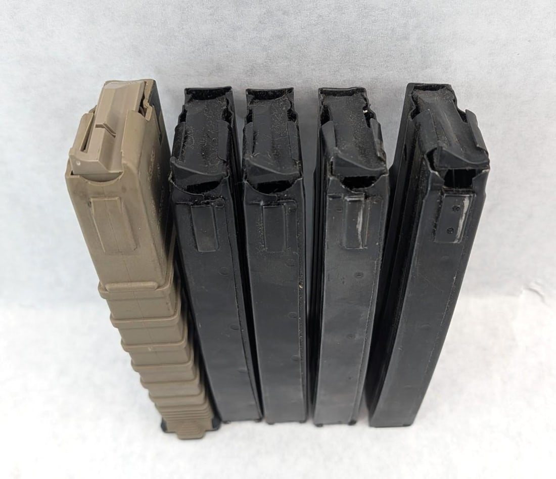 (5) Mini 14 5.56mm Magazines - 3
