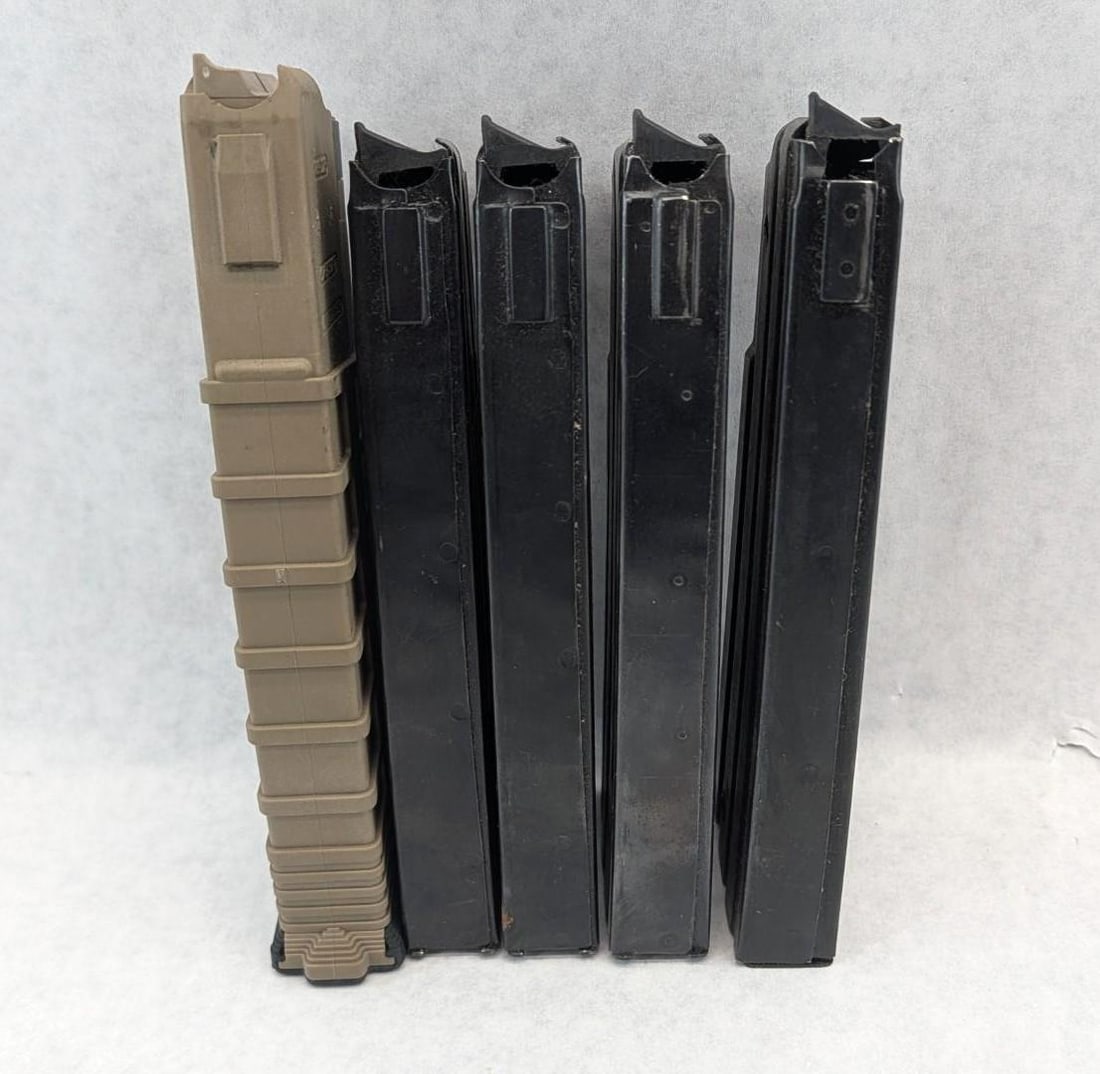 (5) Mini 14 5.56mm Magazines - 4