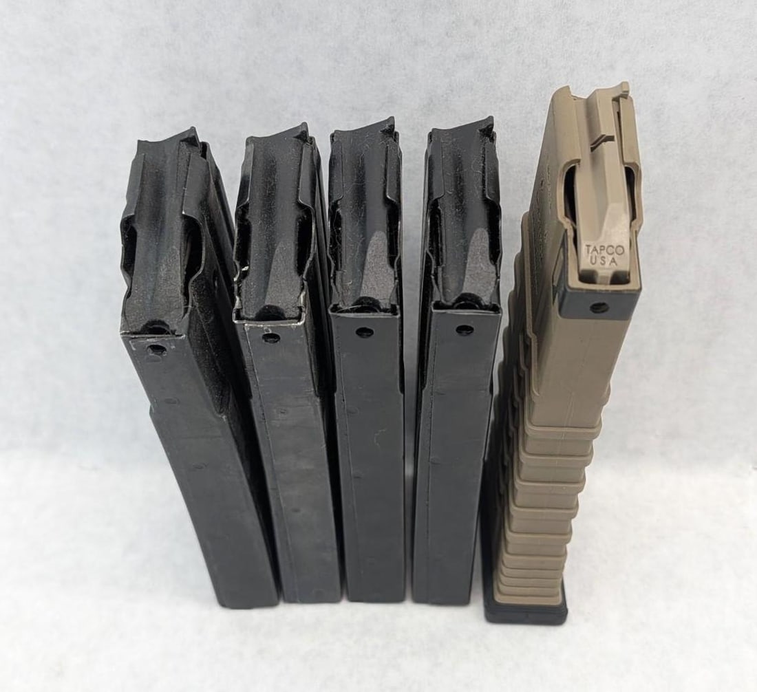 (5) Mini 14 5.56mm Magazines - 5