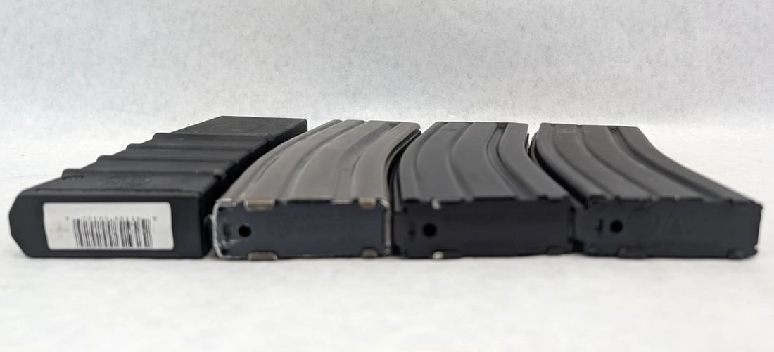 (4) AR-15 5.56mm Magazines - 5