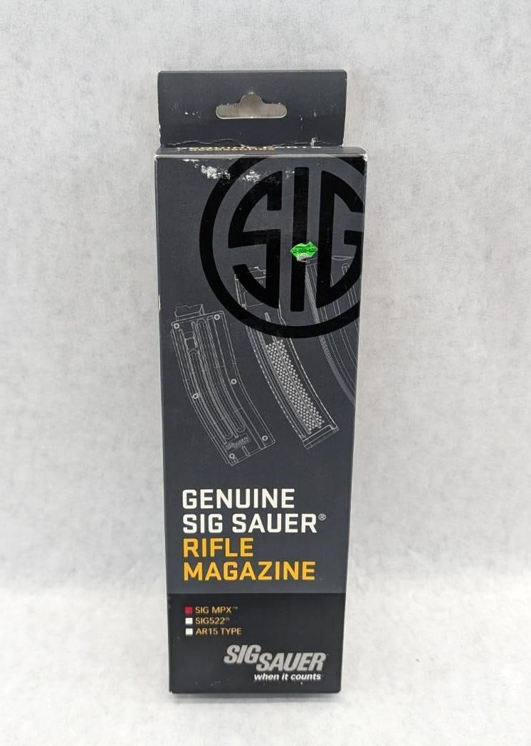 Sig Sauer MPX 9mm Magazine: NIB, 10 Round