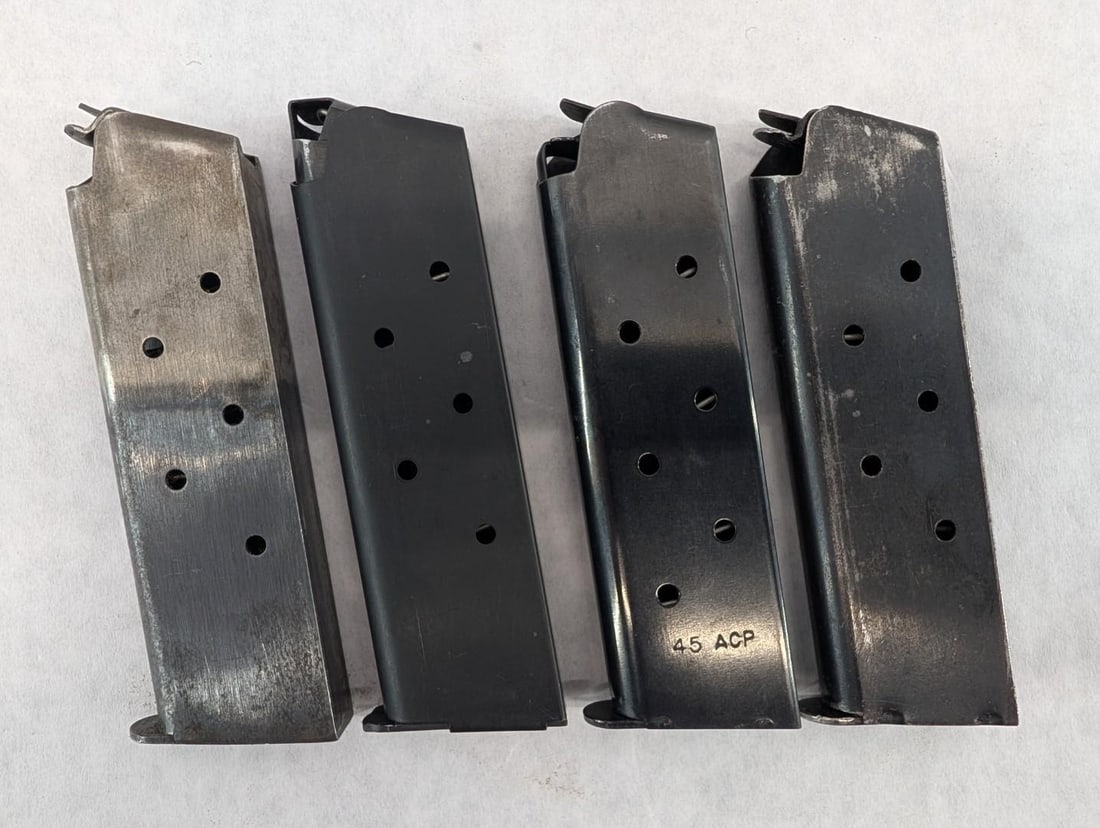 (4) Asst. 1911 .45ACP Magazines - 2