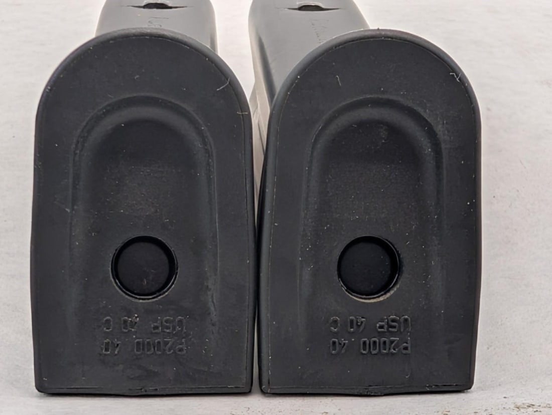 (2) HK USP 40 C/P2000 .40 S&W Magazines - 5