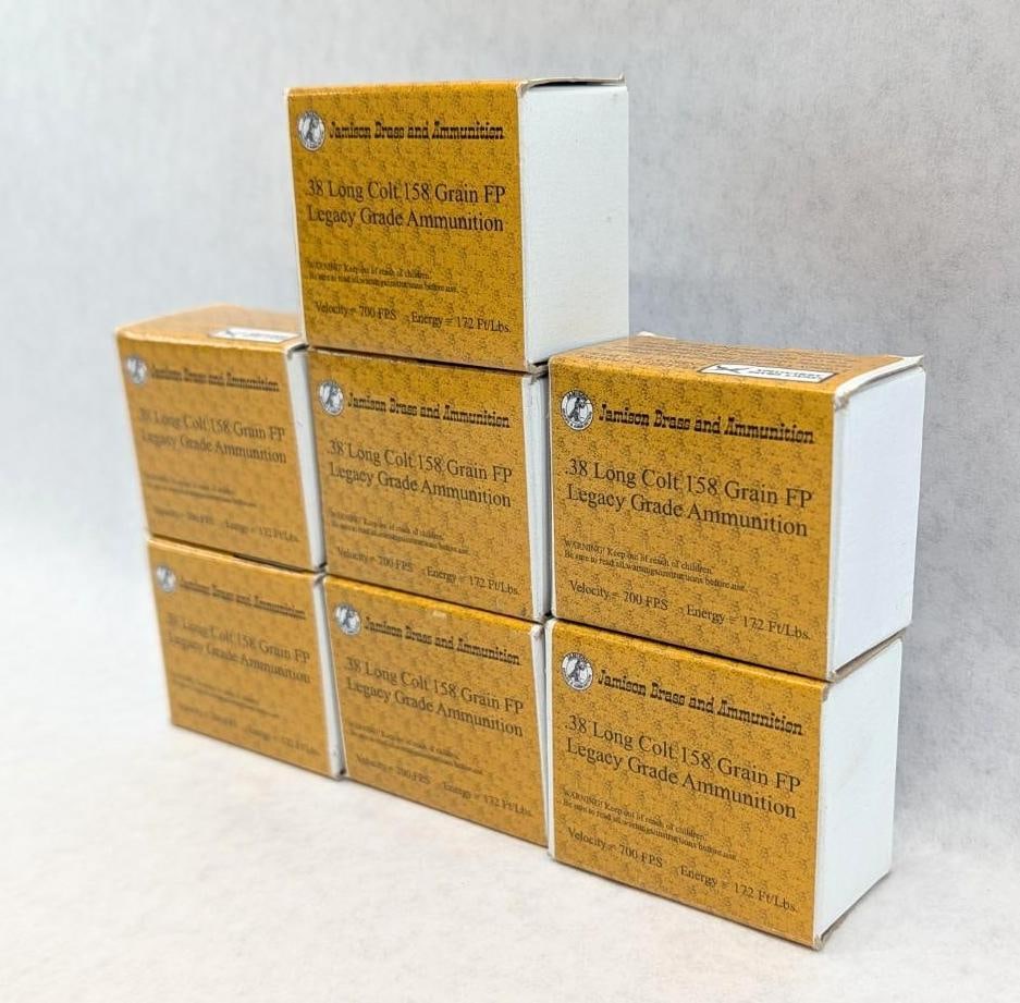(140) .38 Long Colt Cartridges - 3