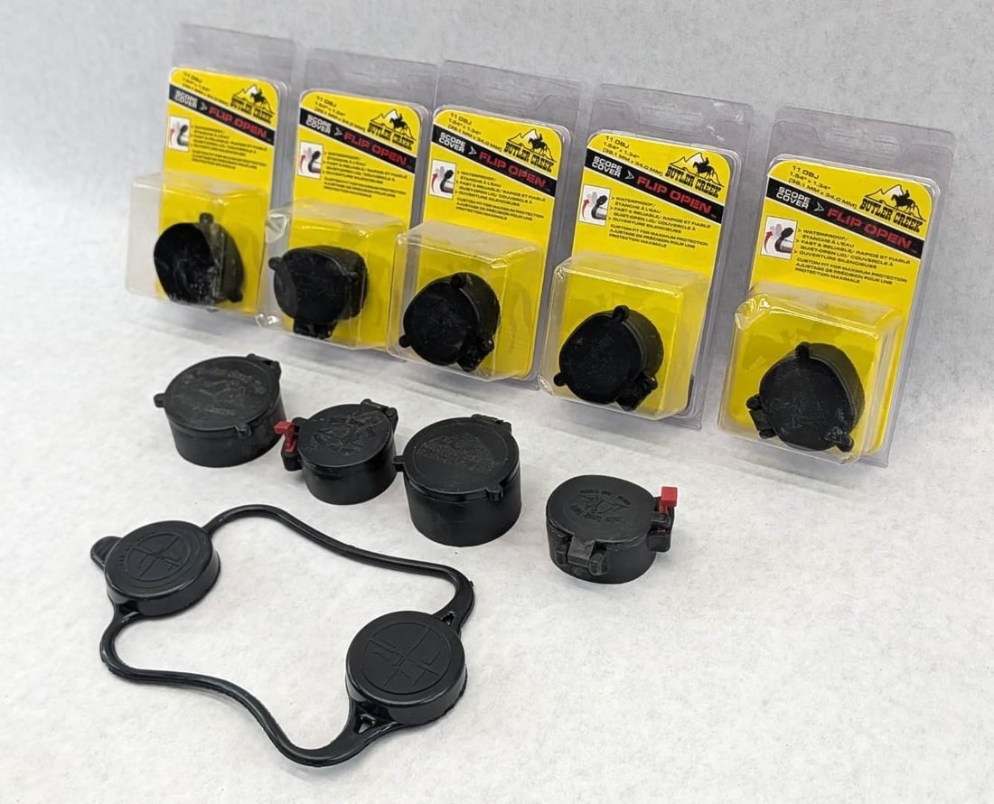 (11) Butler Creek Flip Up Scope Covers - 3