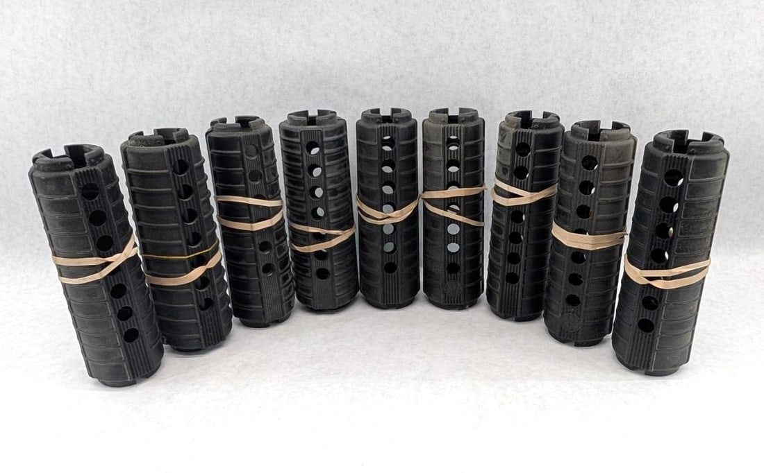 (9) Assorted M4 Style AR-15 Front Handguards: 2 marked Ruger