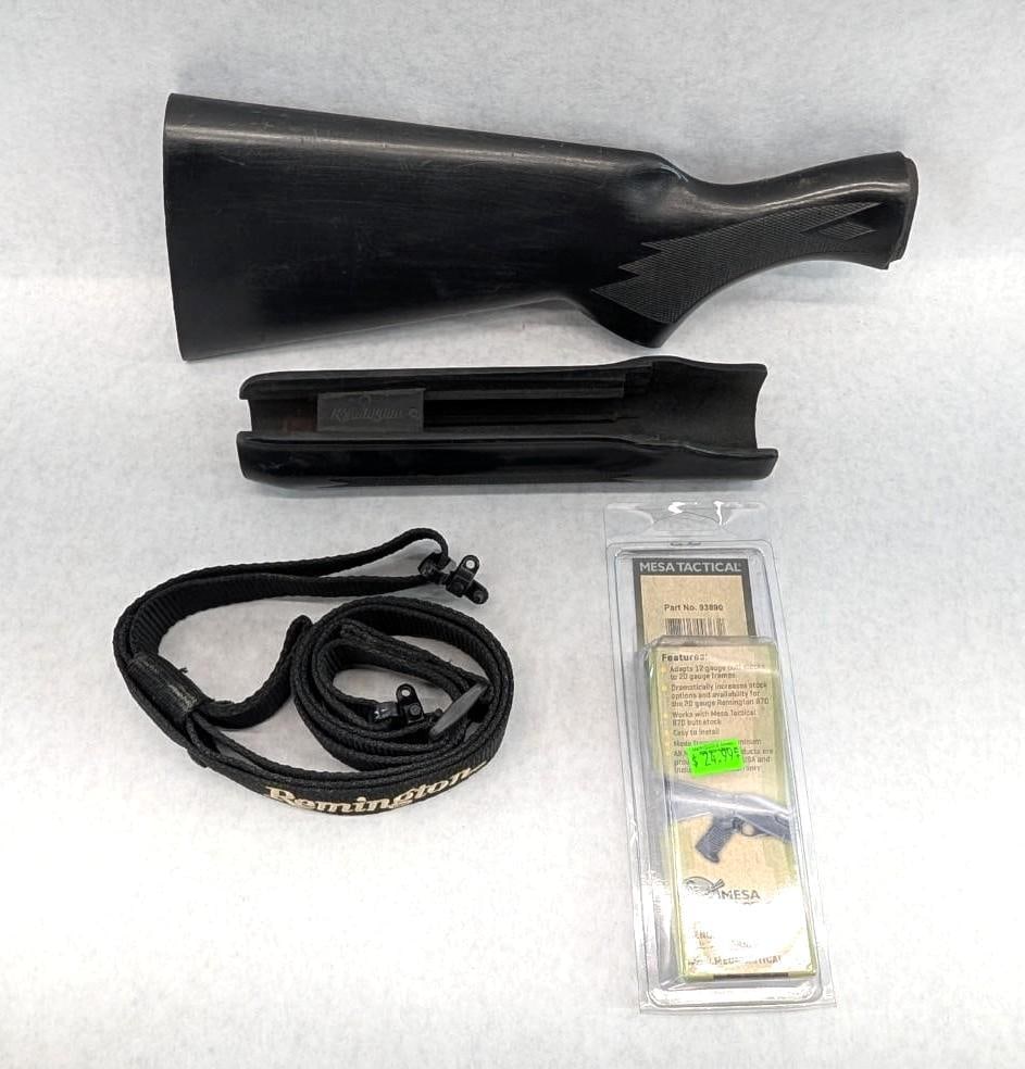 Remington 870 Factory Black Polymer Furniture - 2