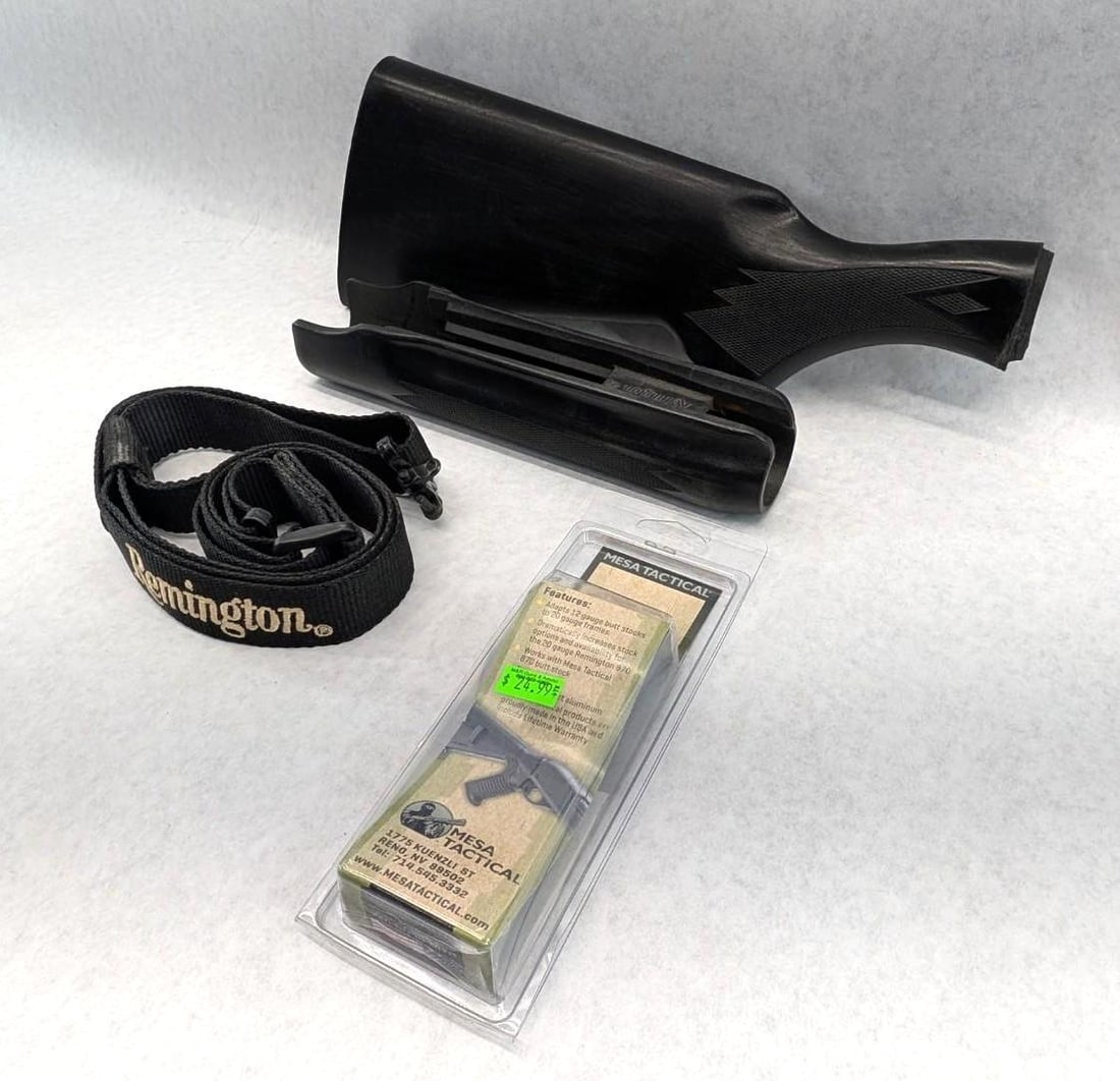 Remington 870 Factory Black Polymer Furniture - 4