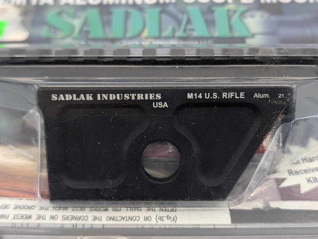 SADLAK M14/M1A Aluminum Scope Mount - 3