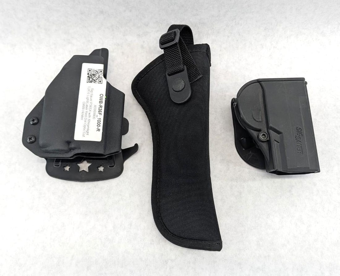 (3) Assorted Holsters (1 of 2)