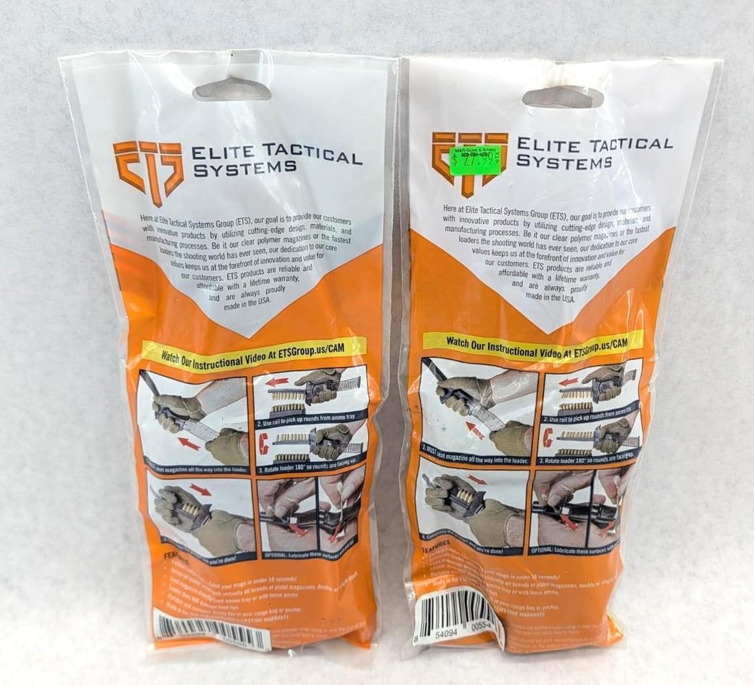 (2) ETS Universal Speedloader - 2
