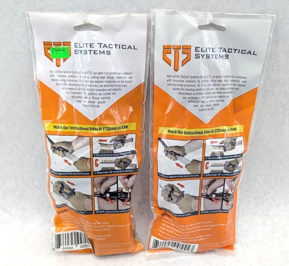 (2) ETS Universal Speedloader - 2