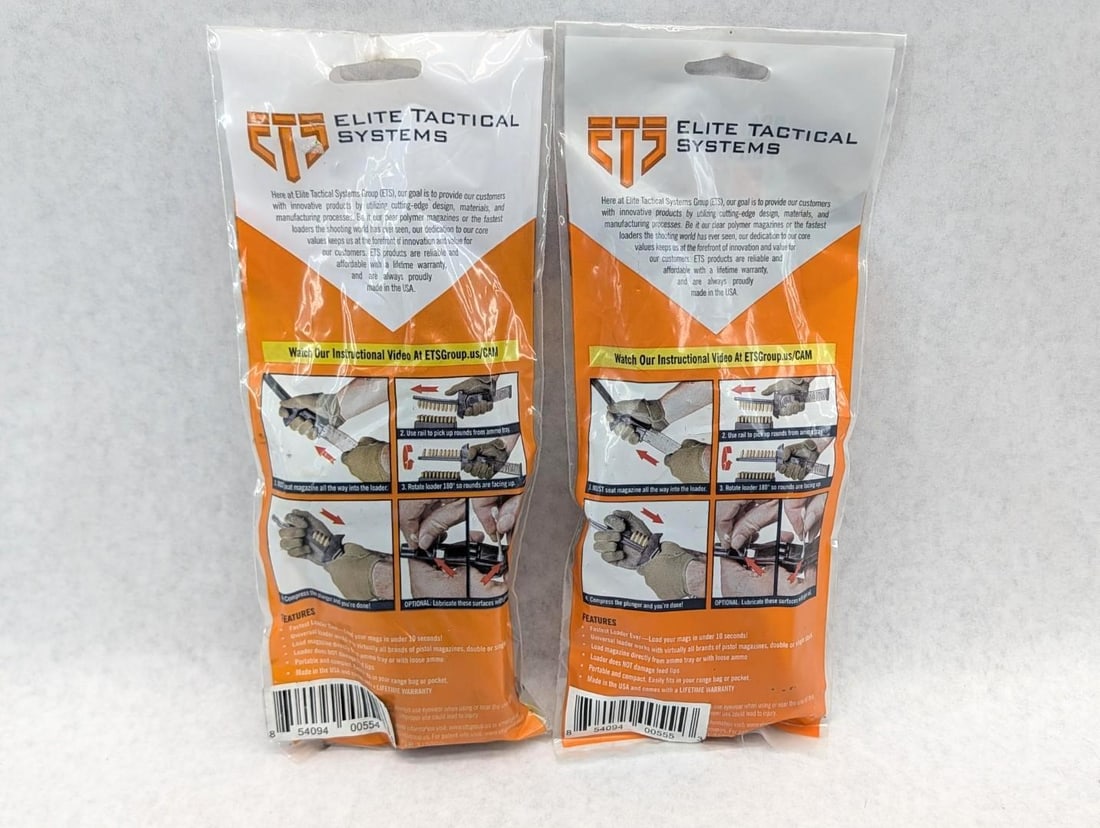 (2) ETS Universal Speedloader - 2