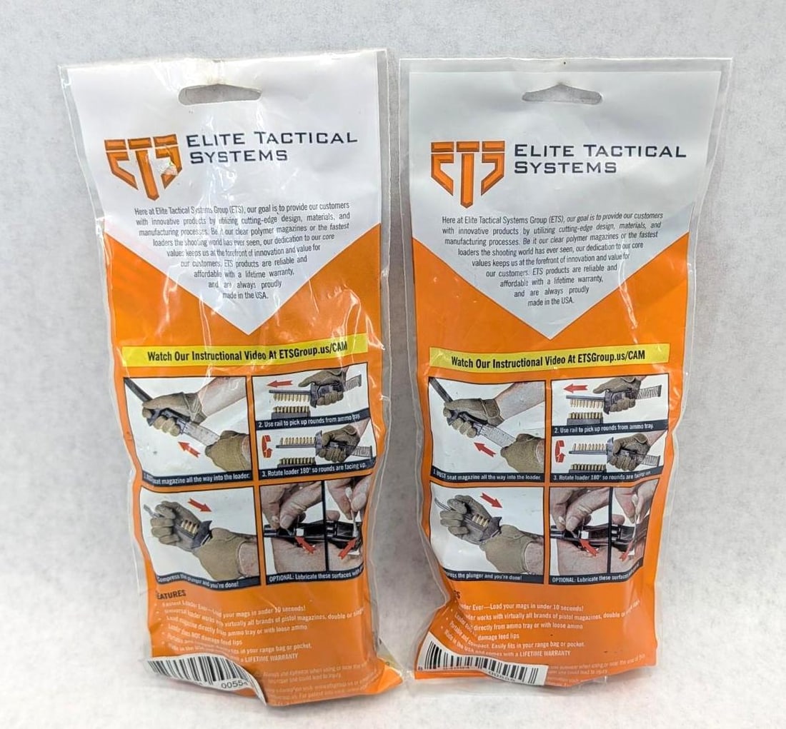 (2) ETS Universal Speedloader - 2