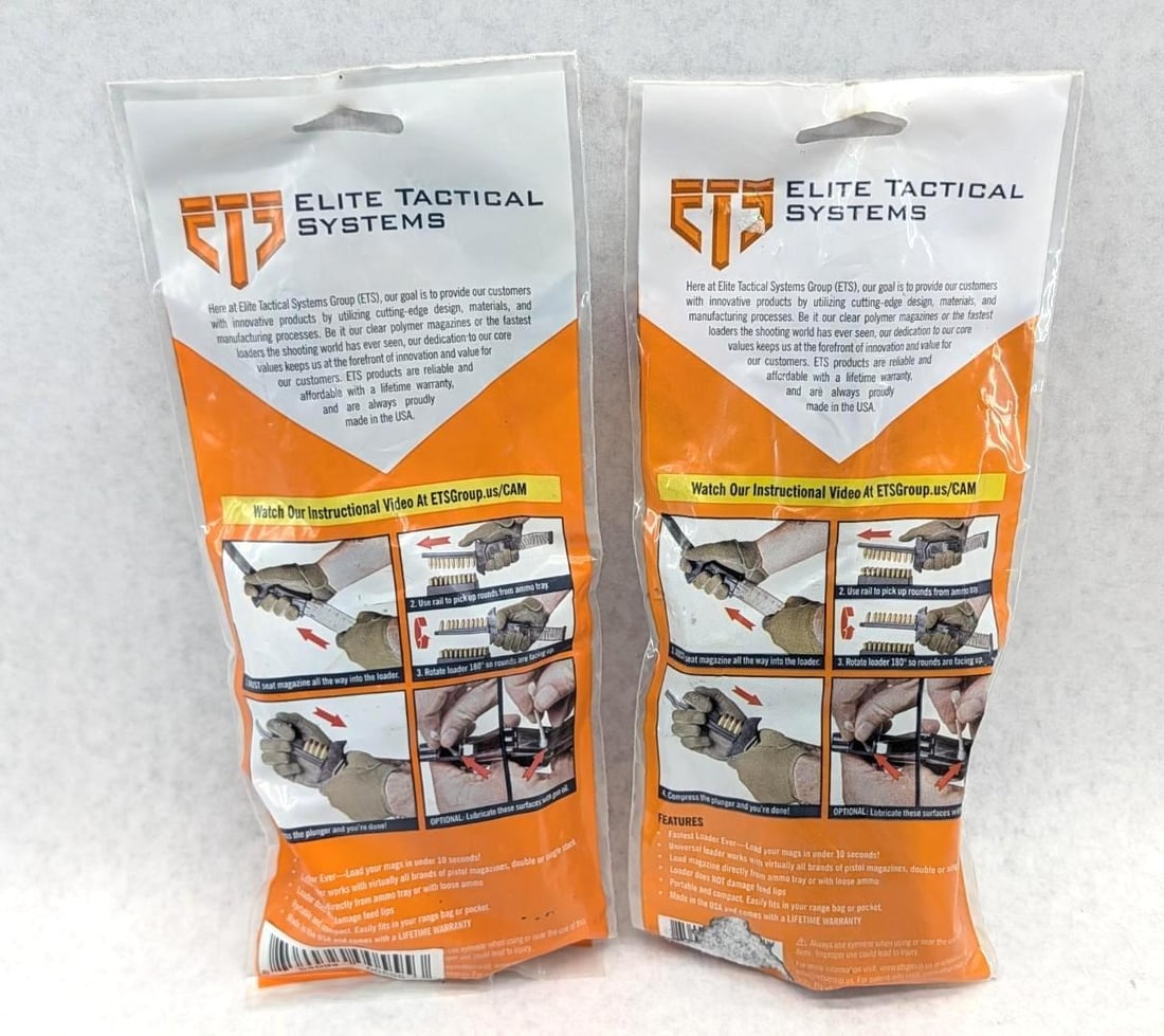 (2) ETS Universal Speedloader - 2
